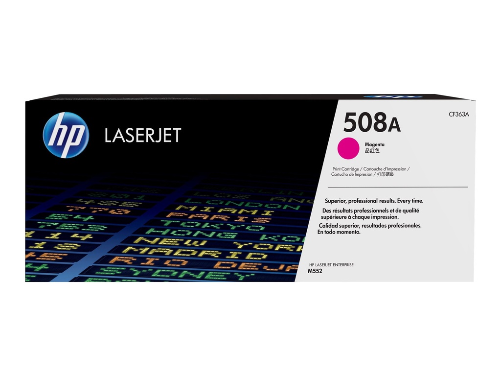 HP 508A - Magenta - original - LaserJet - Tonerpatrone (CF363A)