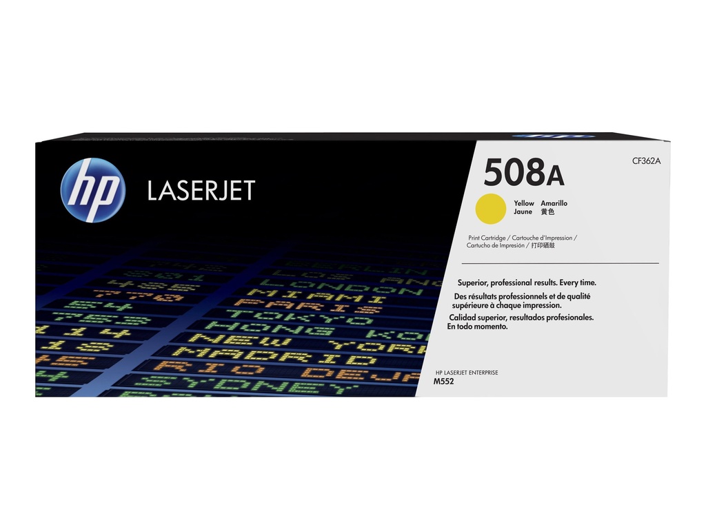 HP 508A - Gelb - original - LaserJet - Tonerpatrone (CF362A)