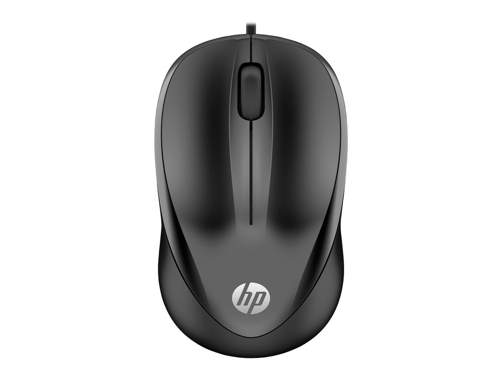 HP Wired Mouse 1000 - Maus - Maus - Optisch
