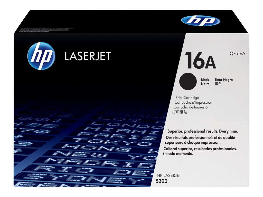 HP 16A - Schwarz - Original - LaserJet - Tonerpatrone (Q7516A)