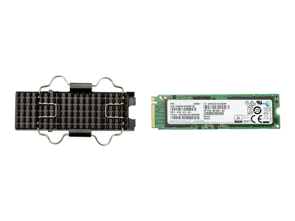 HP Z Turbo Drive G2 - 1 TB SSD - intern - M.2 - PCI Express 3.0 x4 (NVMe)