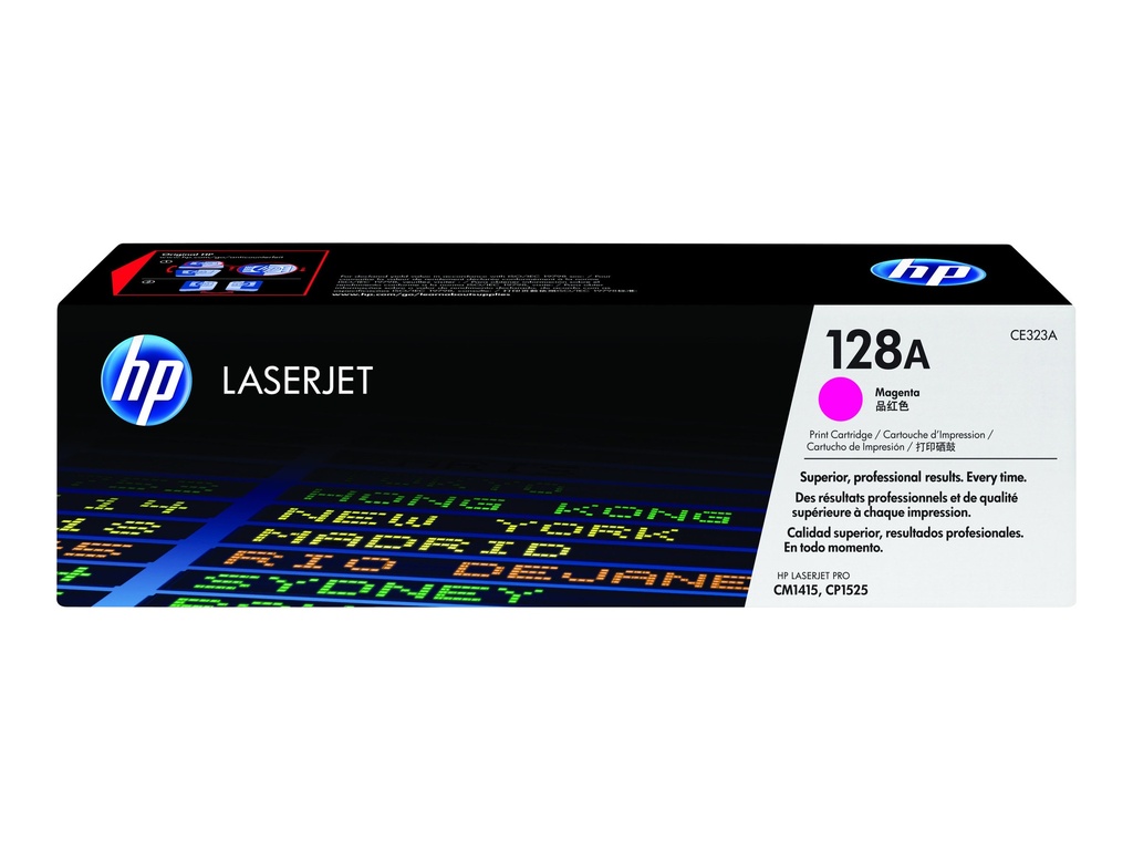 HP 128A - Magenta - original - LaserJet - Tonerpatrone (CE323A)