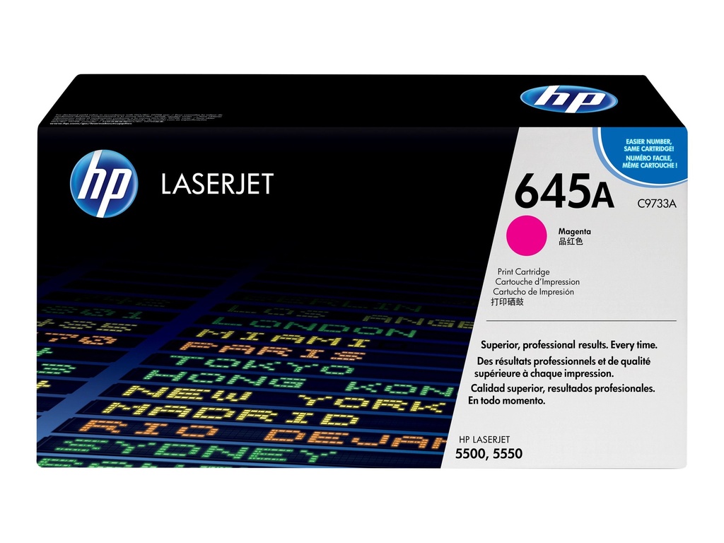 HP 645A - Magenta - original - LaserJet - Tonerpatrone (C9733A)