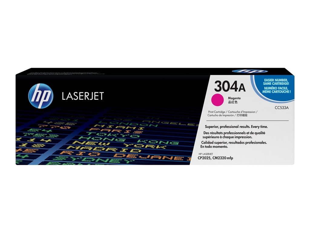 HP 304A - Magenta - original - LaserJet - Tonerpatrone (CC533A)