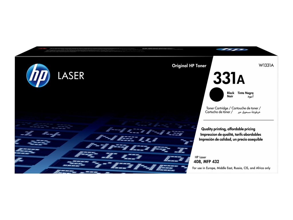 HP 331A Schwarz Original Laser Tonerkartusche - 5000 Seiten - Schwarz - 1 Stück(e)