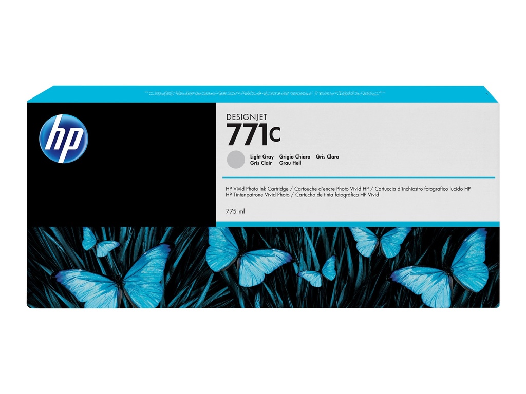 HP 771C - 775 ml - Hellgrau - original - Tintenpatrone