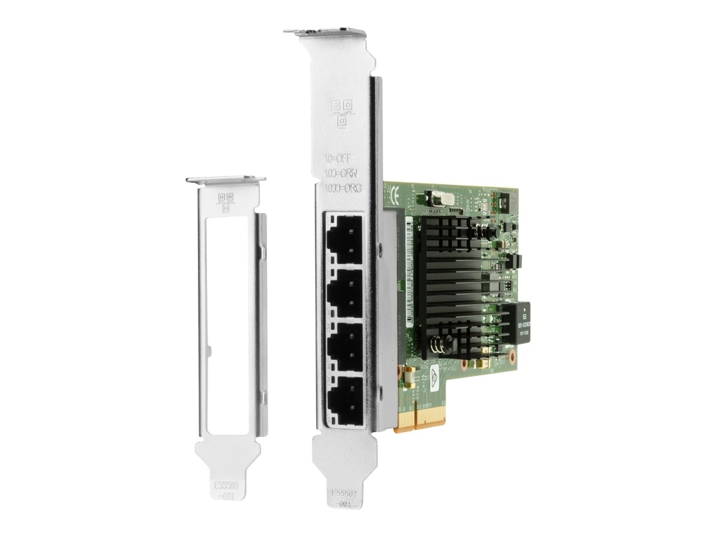 HP Intel I350-T4 - Netzwerkadapter - PCIe 2.1 x4 Low-Profile