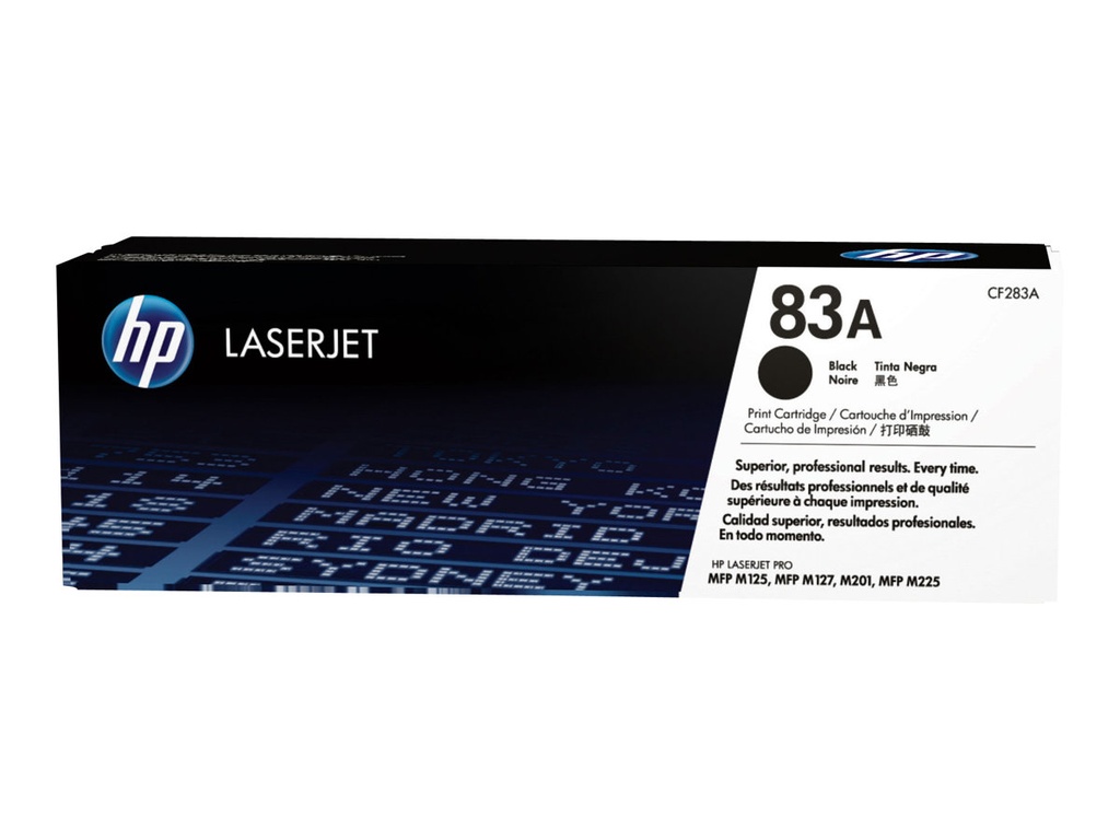 HP 83A - Schwarz - original - LaserJet - Tonerpatrone (CF283A)