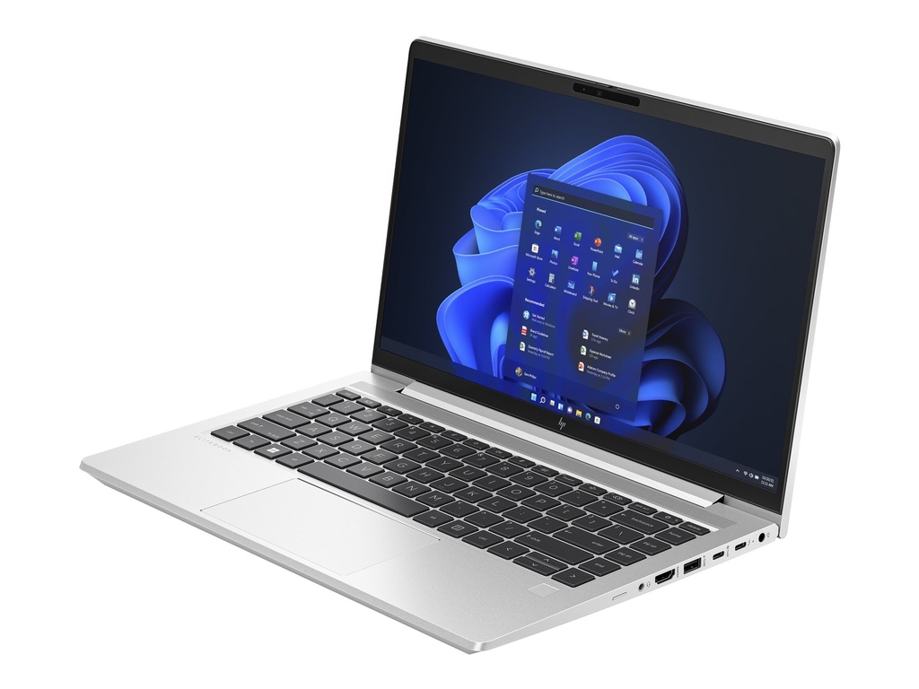 HP EliteBook 640 G10 Notebook - 177°-Scharnierdesign - Intel Core i7 1355U / 1.7 GHz - Win 11 Pro - Intel Iris Xe Grafikkarte - 16 GB RAM - 512 GB SSD NVMe - 35.56 cm (14")