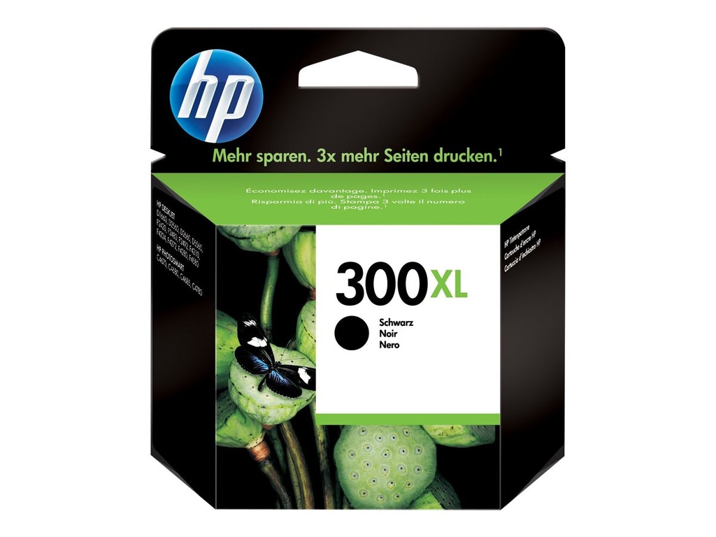 HP 300XL - 12 ml - Hohe Ergiebigkeit - Schwarz