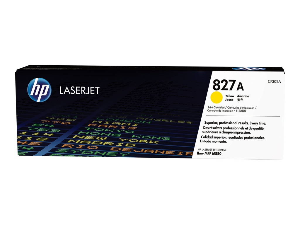 HP 827A - Gelb - original - LaserJet - Tonerpatrone (CF302A)