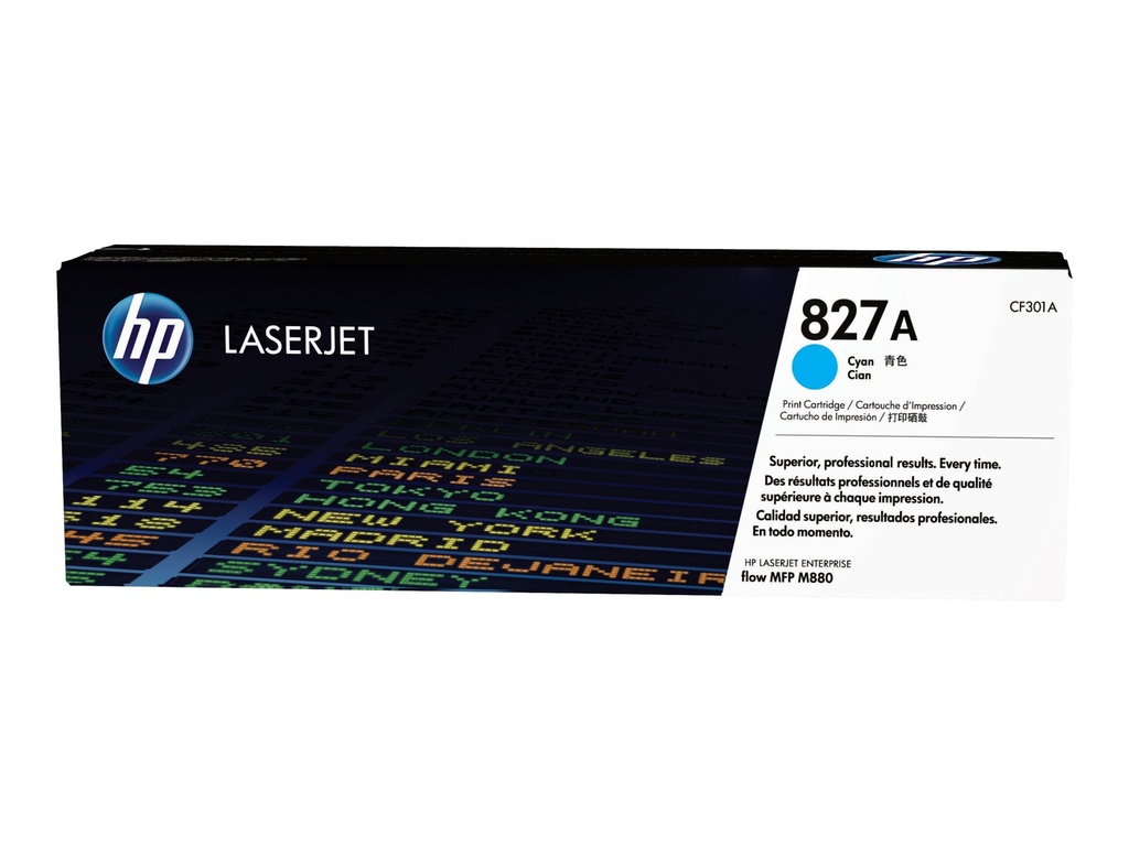 HP 827A - Cyan - original - LaserJet - Tonerpatrone (CF301A)