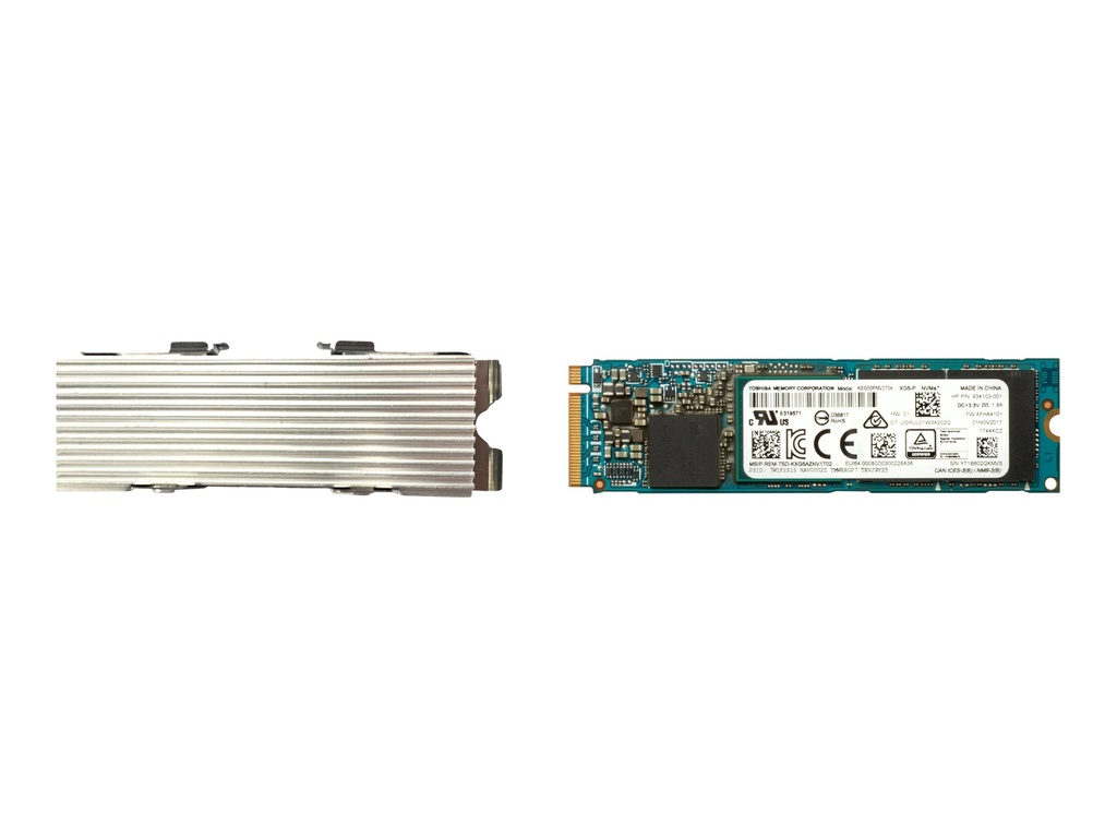 HP  SSD - 2 TB - intern - M.2 - PCIe (NVMe)