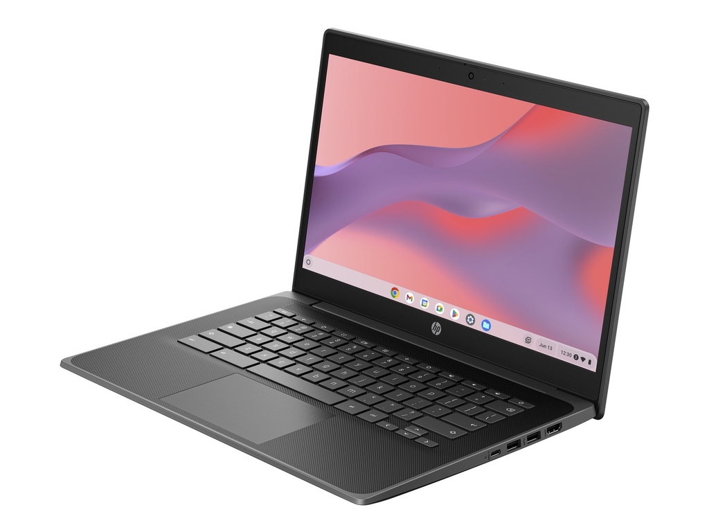 HP Fortis 14 G11 Chromebook - 180°-Scharnierdesign - Intel N-series N100 - Chrome OS - UHD Graphics - 8 GB RAM - 64 GB eMMC - 35.6 cm (14")