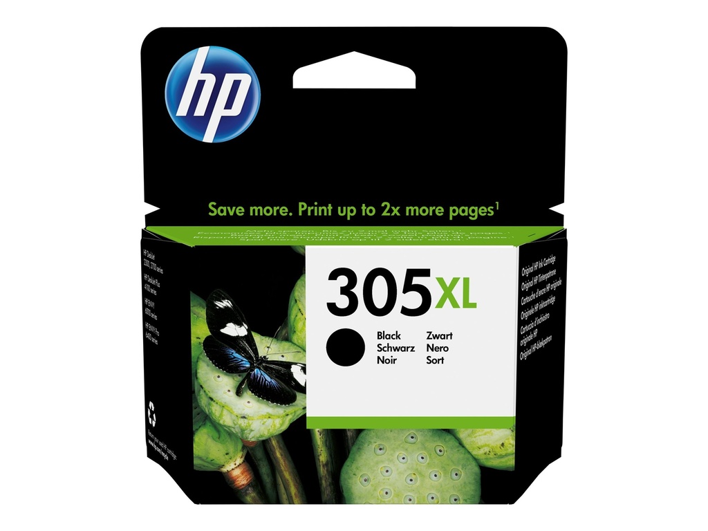 HP 305XL - 4 ml - Hohe Ergiebigkeit - pigmentiertes Schwarz