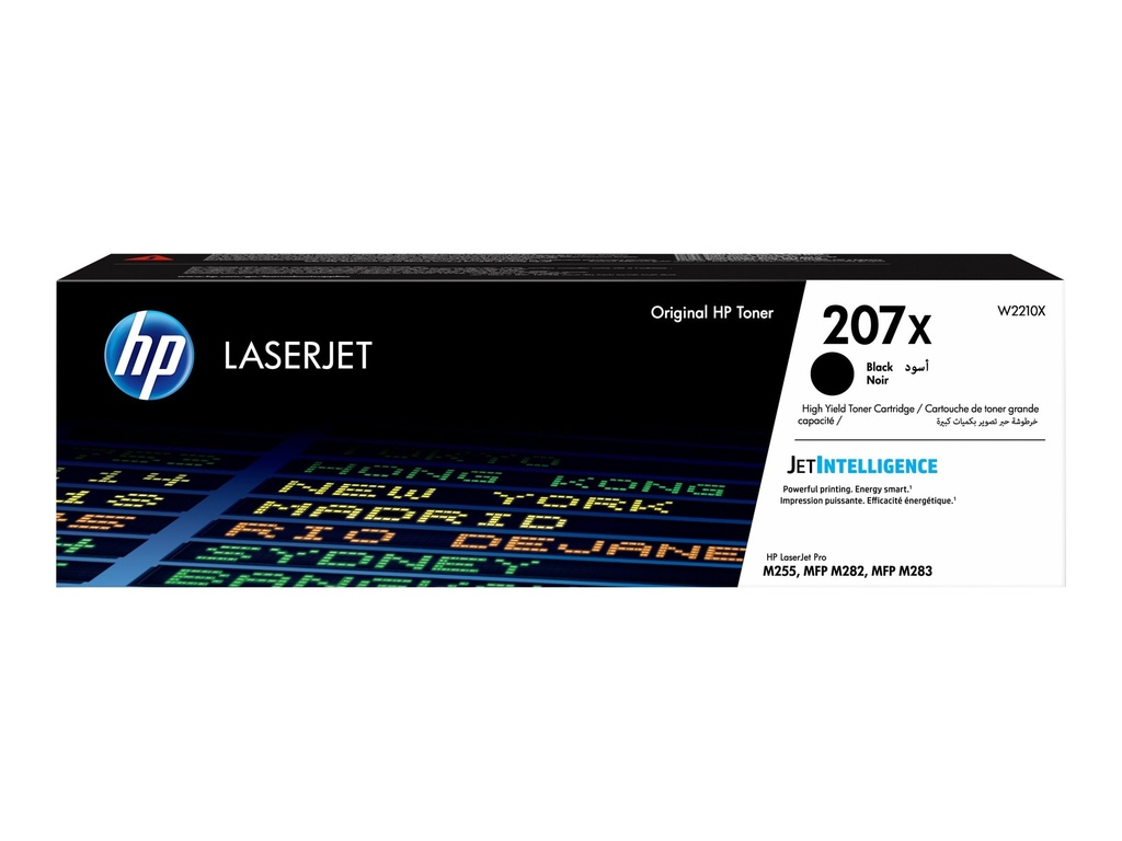 HP 207X - Hohe Ergiebigkeit - Schwarz - original - LaserJet - Tonerpatrone (W2210X)