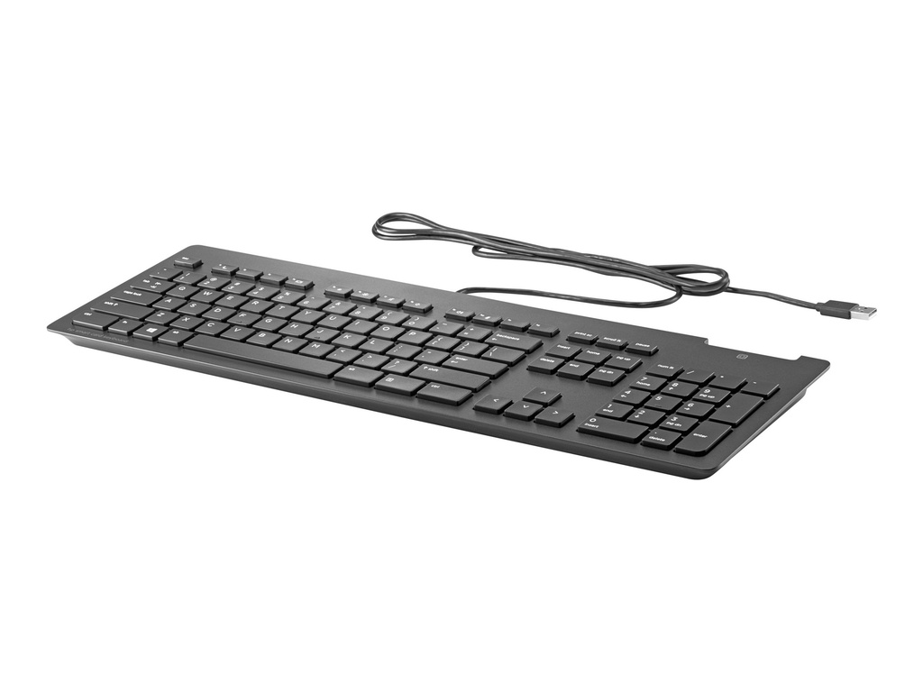 HP Business Slim - Tastatur - USB - Englisch