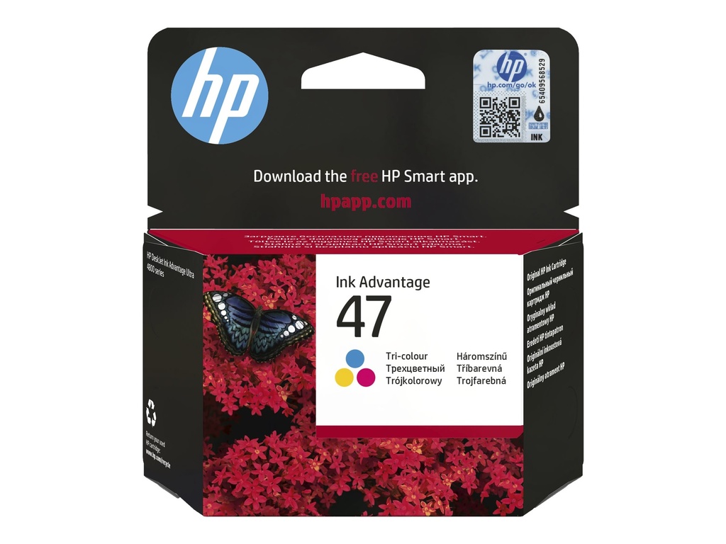 HP 47 - 14 ml - Farbe (Cyan, Magenta, Gelb) - original