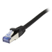 Synergy 21 Patchkabel RJ45 CAT6A 500Mhz schwarz S-STP S/FTP AWG26 LSZH - Kabel - Netzwerk