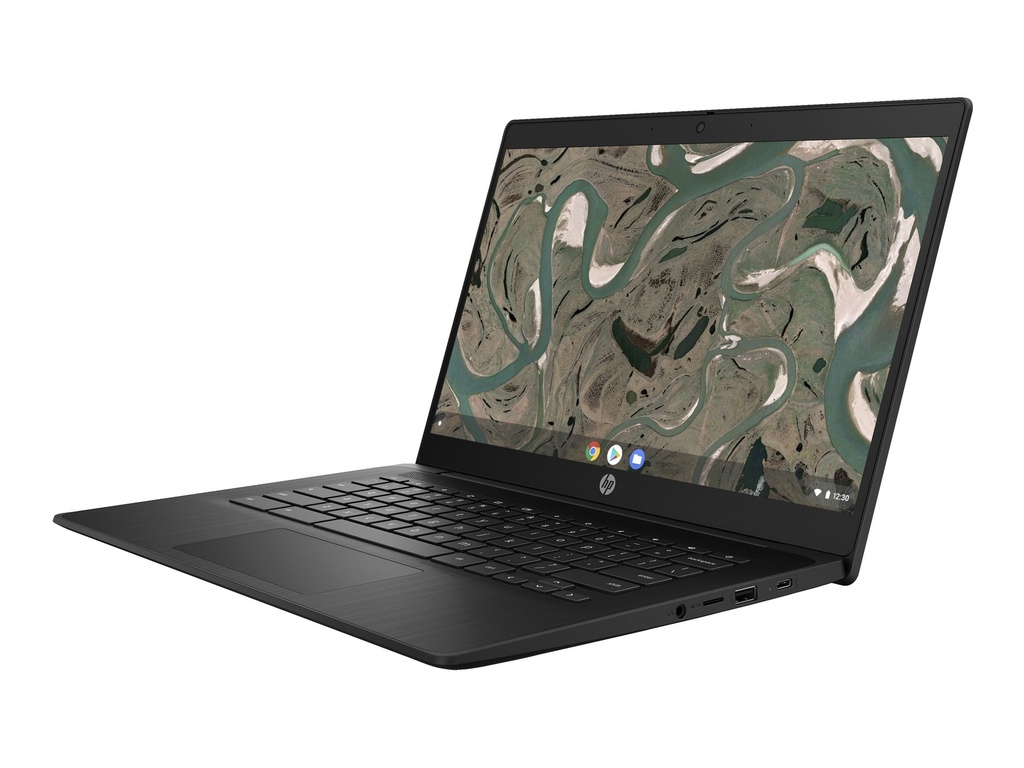 HP Chromebook 14 G7 - 180°-Scharnierdesign - Intel Celeron N5100 / 1.1 GHz - Chrome OS - UHD Graphics - 8 GB RAM - 64 GB eMMC - 35.6 cm (14")