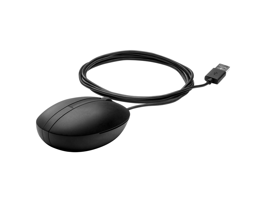 HP 320M - Maus - optisch - 3 Tasten - kabelgebunden - USB - bulk (Packung mit 120)