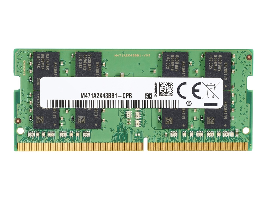 HP  DDR4 - Modul - 8 GB - SO DIMM 260-PIN - 3200 MHz / PC4-25600 - 1.2 V - ungepuffert - non-ECC - für Elite Slice G2 (SODIMM)