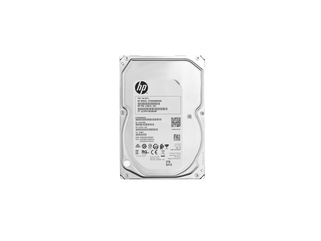 HPE Festplatte - 2 TB - intern - 3.5" (8.9 cm)