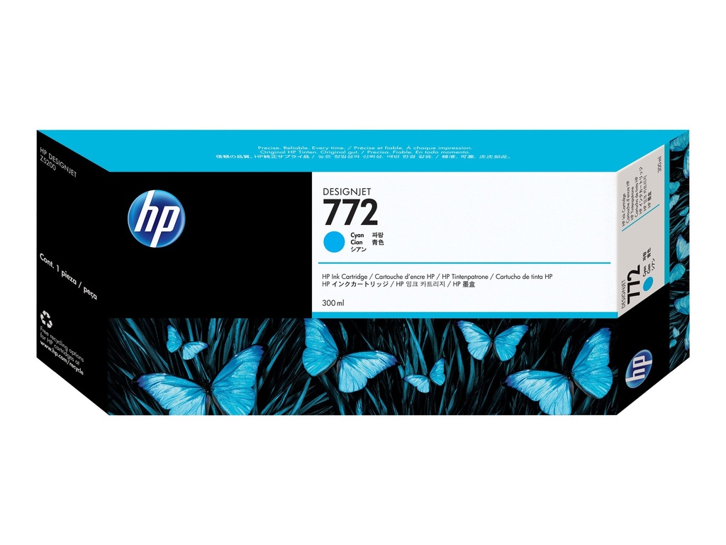 HP 772 - 300 ml - Cyan - original - DesignJet