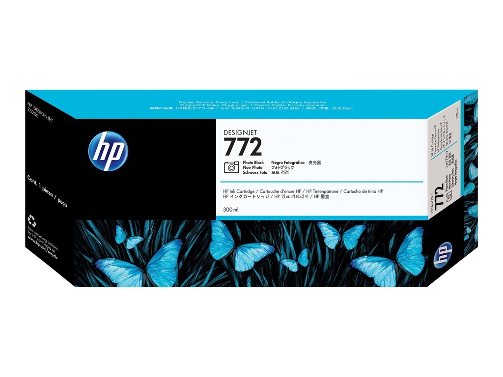 HP 772 - 300 ml - Photo schwarz - original - DesignJet