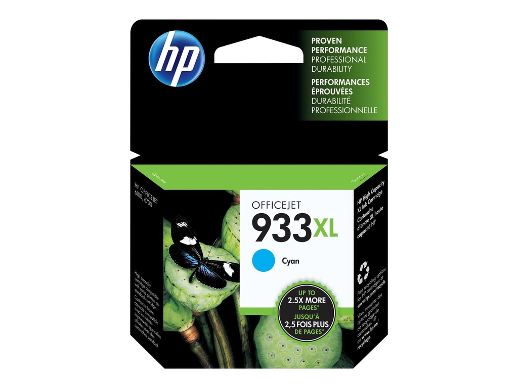 HP 933XL - Hohe Ergiebigkeit - Cyan - original