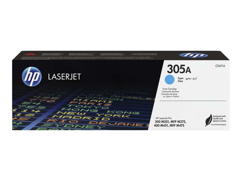 HP 305A - Cyan - original - LaserJet - Tonerpatrone (CE411A)