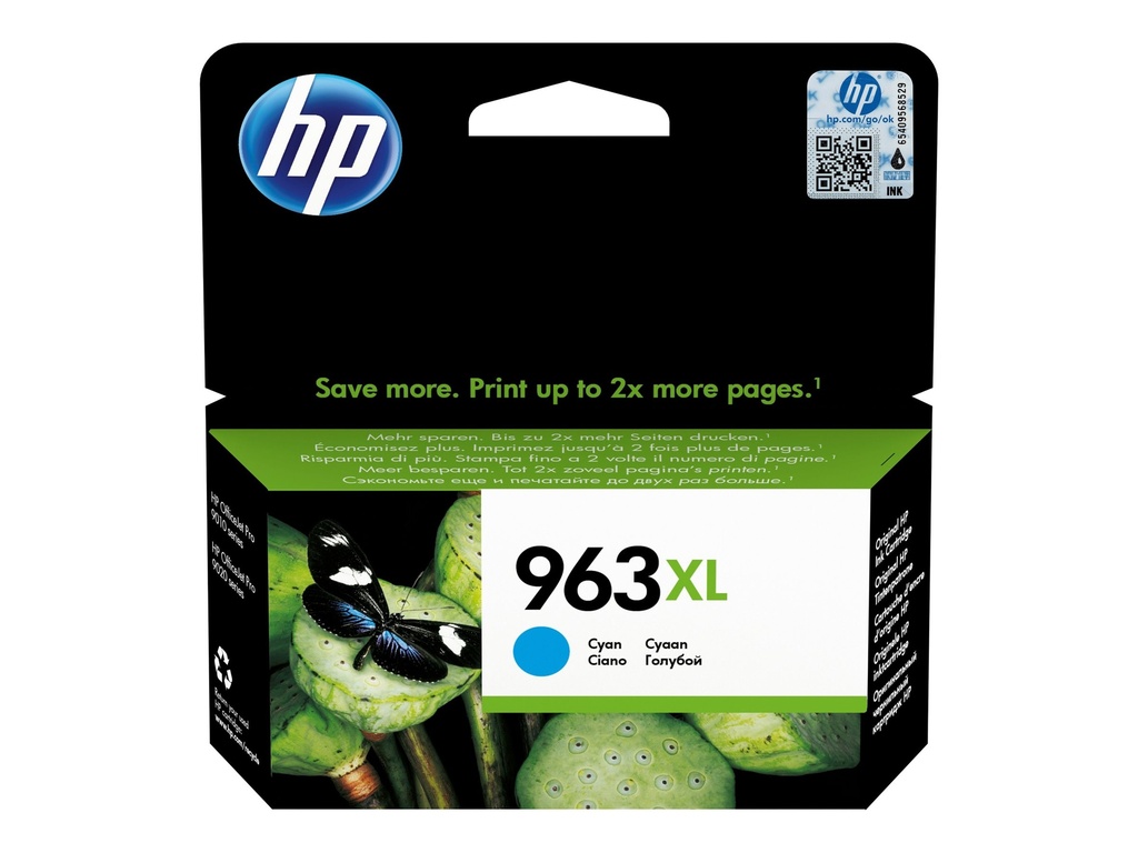 HP 963XL - 22.77 ml - Hohe Ergiebigkeit - Cyan