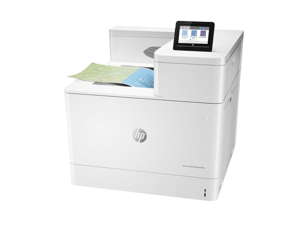 HP Color LaserJet Enterprise M856dn - Drucker - Farbe - Duplex - Laser - A3/Ledger - 1200 x 1200 dpi - bis zu 56 Seiten/Min. (einfarbig)