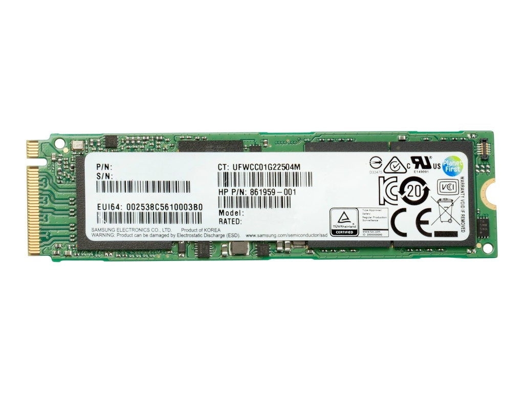 HP Z Turbo Drive - SSD - verschlüsselt - 1 TB - intern - Self-Encrypting Drive (SED)