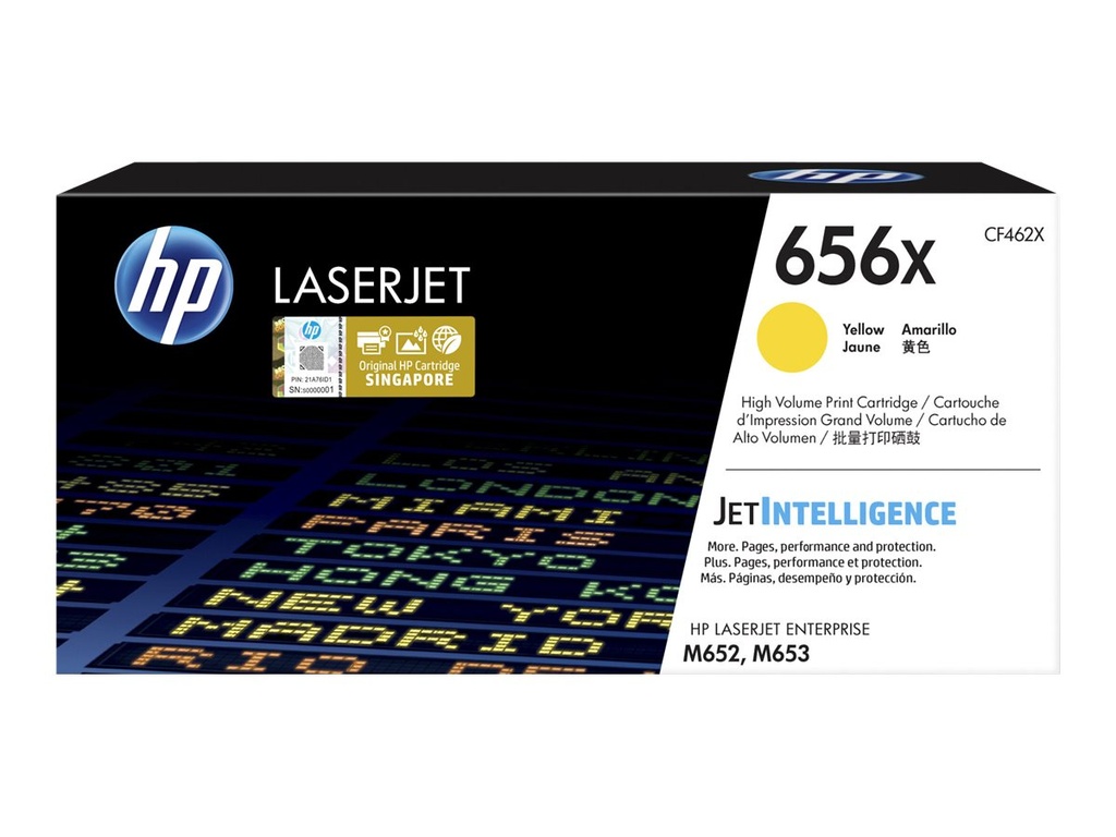 HP 656X - Hohe Ergiebigkeit - Gelb - Original - LaserJet - Tonerpatrone (CF462X)
