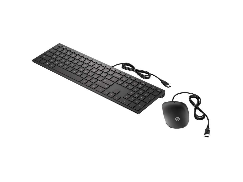 HP Pavilion 400 - Tastatur-und-Maus-Set - USB