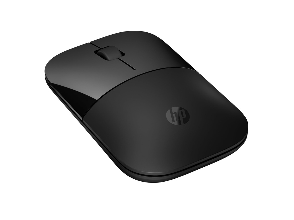 HP Z3700 - Maus - optisch - 3 Tasten - kabellos - Bluetooth 5.0, 2.4 GHz - kabelloser Empfänger (USB)
