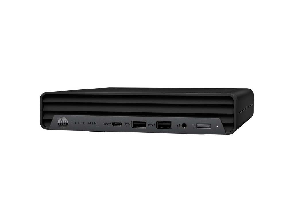 HP Elite 800 G9 - Mini Desktop - Core i5 12500T / 2 GHz - RAM 16 GB - SSD 512 GB - NVMe, TLC - UHD Graphics 770 - 1GbE, Bluetooth 5.2, Wi-Fi 6E - WLAN: Bluetooth 5.2, 802.11a/b/g/n/ac/ax (Wi-Fi 6E)