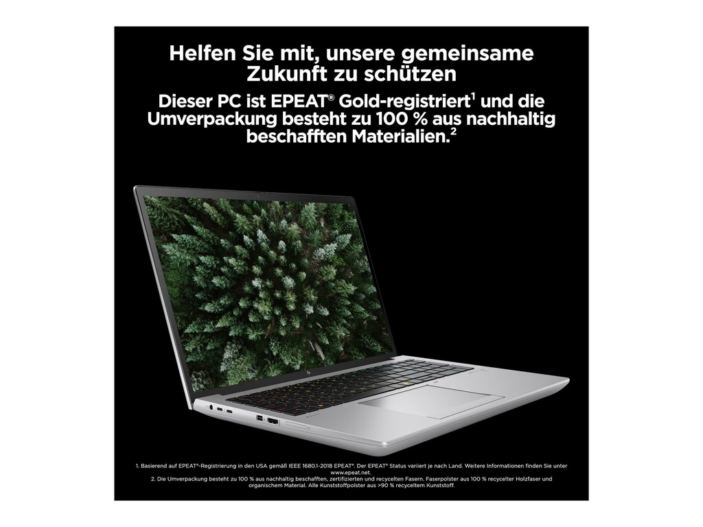 HP ZBook Fury 16 G11 Mobile Workstation - Intel Core i7 i7-14700HX / 2.1 GHz - Win 11 Pro - RTX 2000 Ada - 32 GB RAM - 1 TB SSD NVMe, TLC - 40.6 cm (16")