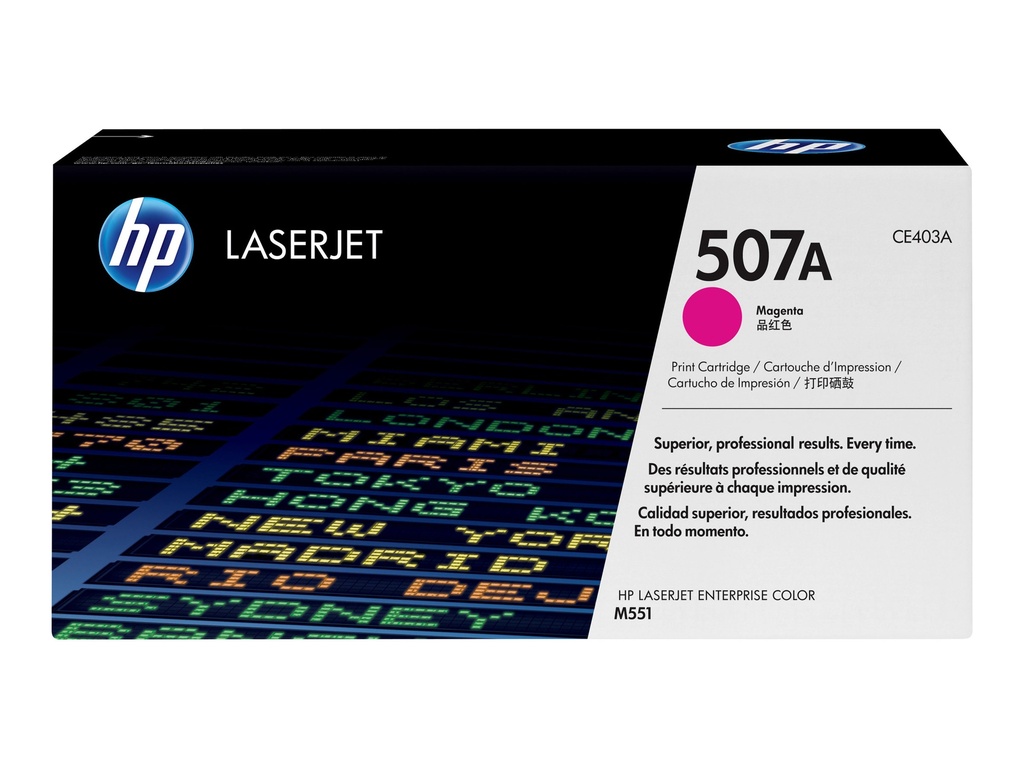 HP 507A - Magenta - original - LaserJet - Tonerpatrone (CE403A)
