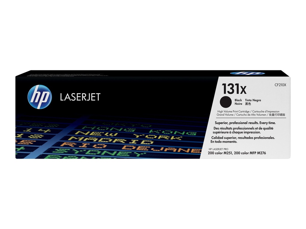 HP 131x - Hohe Ergiebigkeit - Schwarz - original - LaserJet - Tonerpatrone (CF210X)