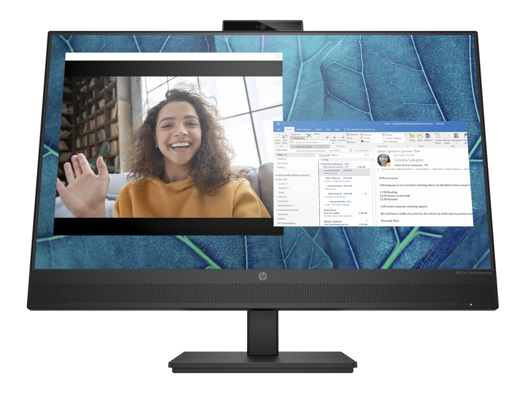 HP M27m Conferencing Monitor - LED-Monitor - 68.6 cm (27")