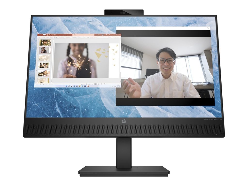 HP M24m Conferencing Monitor - LED-Monitor - 61 cm (24")