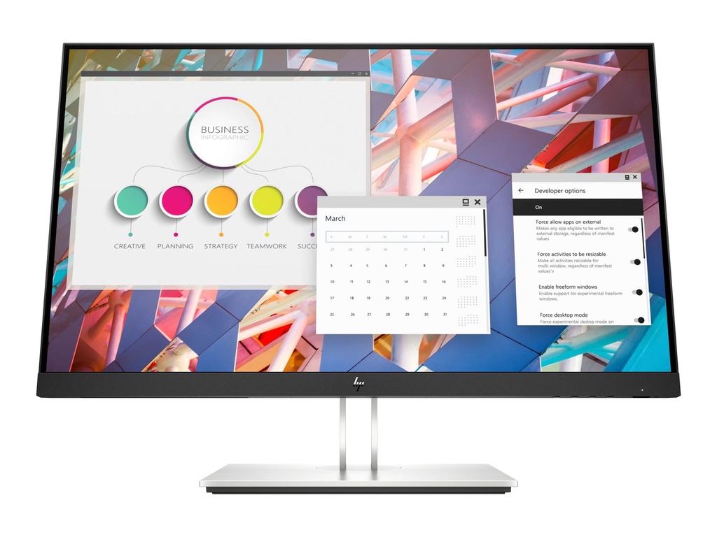 HP E24 G4 - E-Series - LED-Monitor - 60.5 cm (23.8")