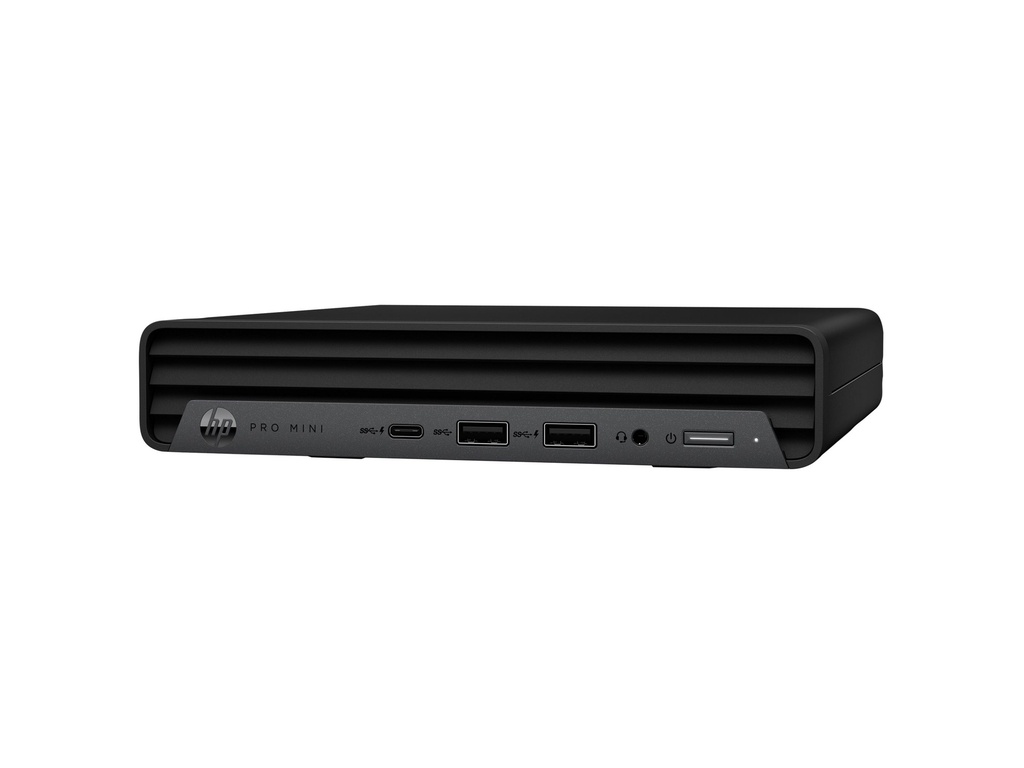 HP Pro 400 G9 - Mini - Core i5 i5-14500T / 1.7 GHz - RAM 8 GB - SSD 256 GB - NVMe - UHD Graphics 770 - 1GbE, Wi-Fi 6E, Bluetooth 5.3 - WLAN: 802.11a/b/g/n/ac/ax (Wi-Fi 6E)