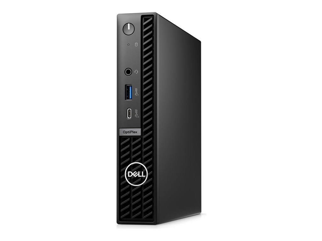 Dell OptiPlex 7020 (version 2024) - Micro - Core i3 i3-14100T / 2.7 GHz - RAM 8 GB - SSD 512 GB - NVMe, Class 25 - UHD Graphics 730 - 1GbE, Bluetooth, Wi-Fi 6E - WLAN: Bluetooth, 802.11a/b/g/n/ac/ax (Wi-Fi 6E)