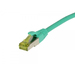 Synergy 21 Patchkabel RJ45, CAT6A 500Mhz, 1,5m, grün, S-STP(S/FTP), TPE/LSZH(Ultraflex), AWG26, mit CAT7 Rohkabel,