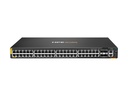HPE Aruba Networking CX 6200F 48G Class 4 PoE 4SFP 740W Switch - Switch - max. Stapelentfernung 10 km - L3 - managed - 48 x 10/100/1000 (PoE+)