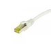 Synergy 21 Patchkabel RJ45, CAT6A 500Mhz, 2m, weiss, S-STP(S/FTP), TPE/LSZH(Ultraflex), AWG26, mit CAT7 Rohkabel,