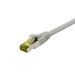 Synergy 21 Patchkabel RJ45, CAT6A 500Mhz, 0,15m, grau, S-STP(S/FTP), TPE/LSZH(Ultraflex), AWG26, mit CAT7 Rohkabel,